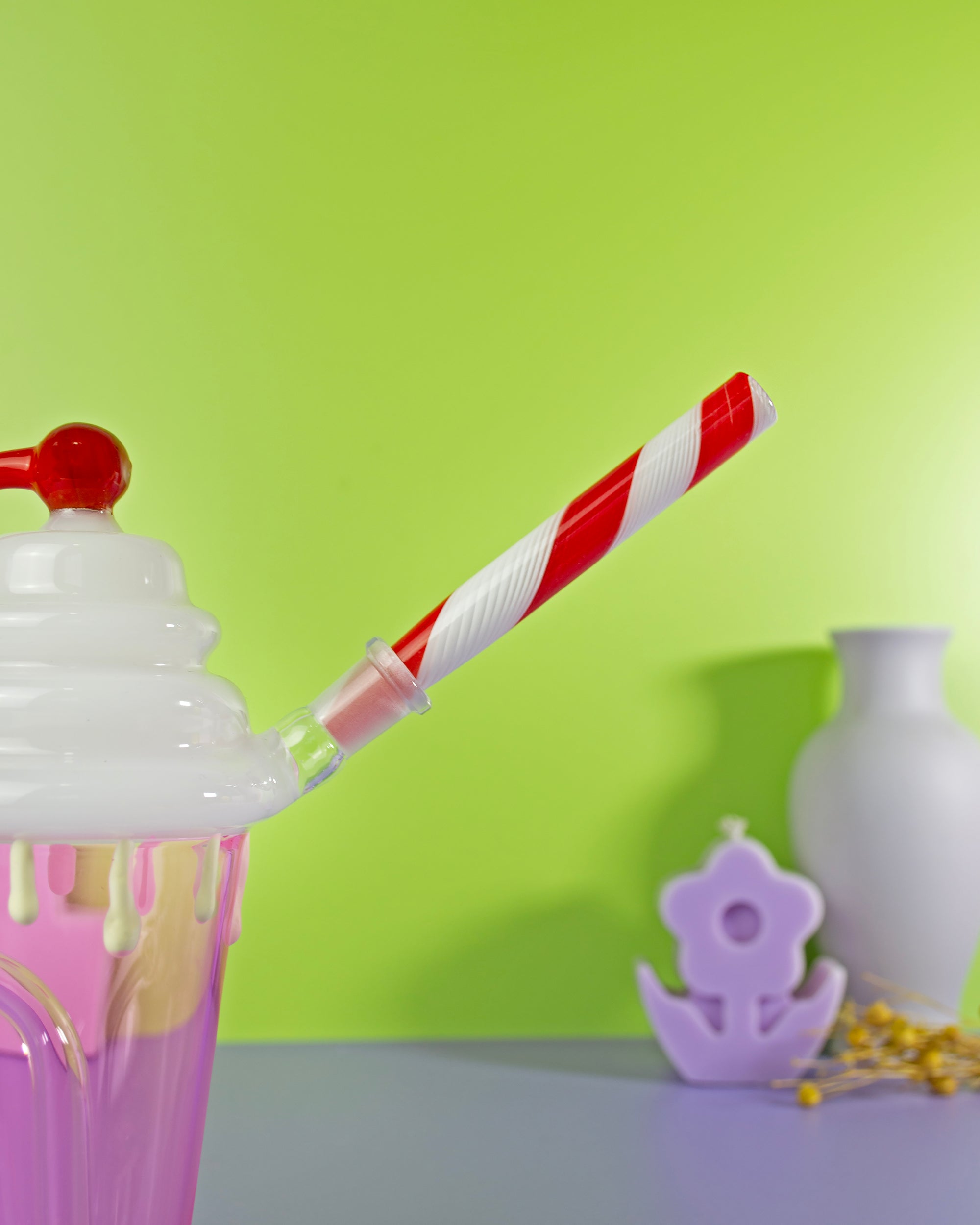 x Cherry Shake Replacement Straw