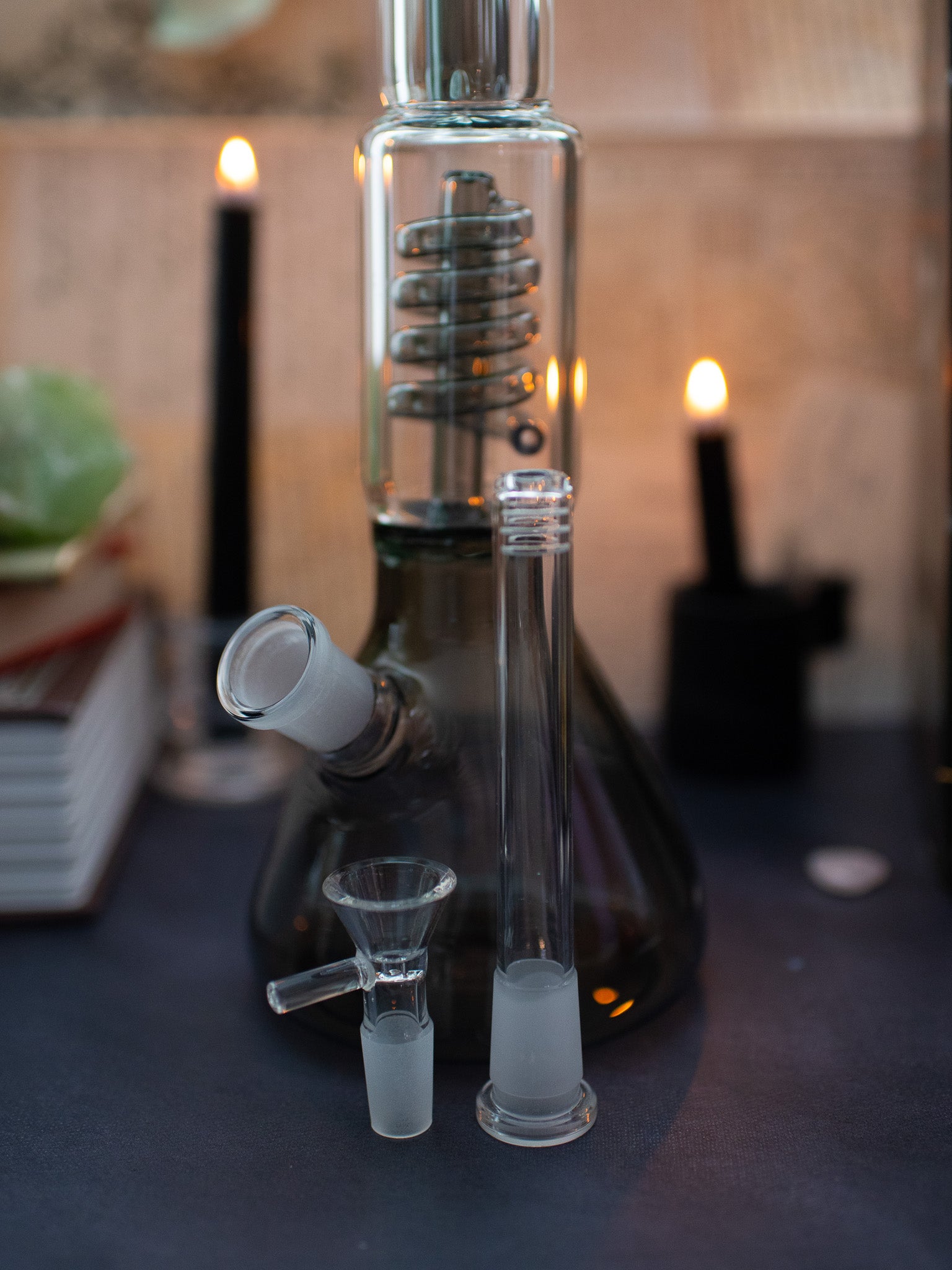 Bippity Boppity Beaker Bong- Black