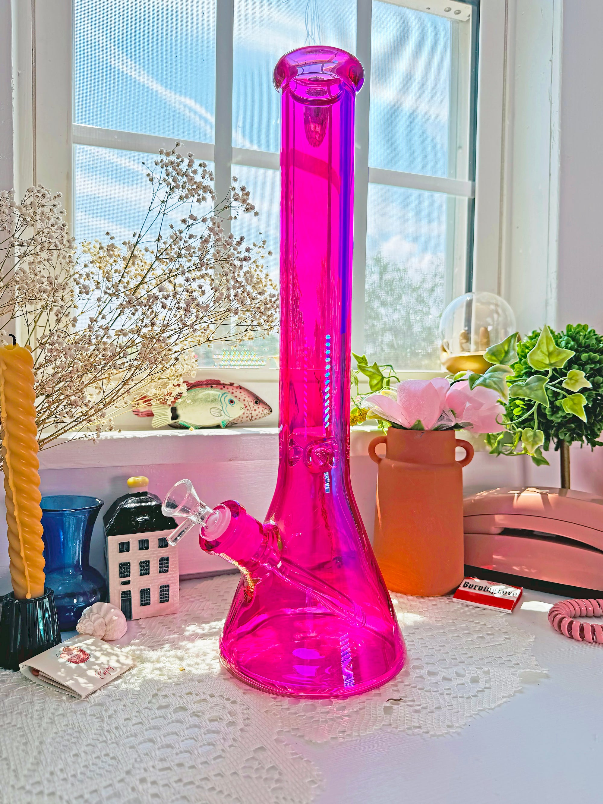 XL Radiant Bong- Pink