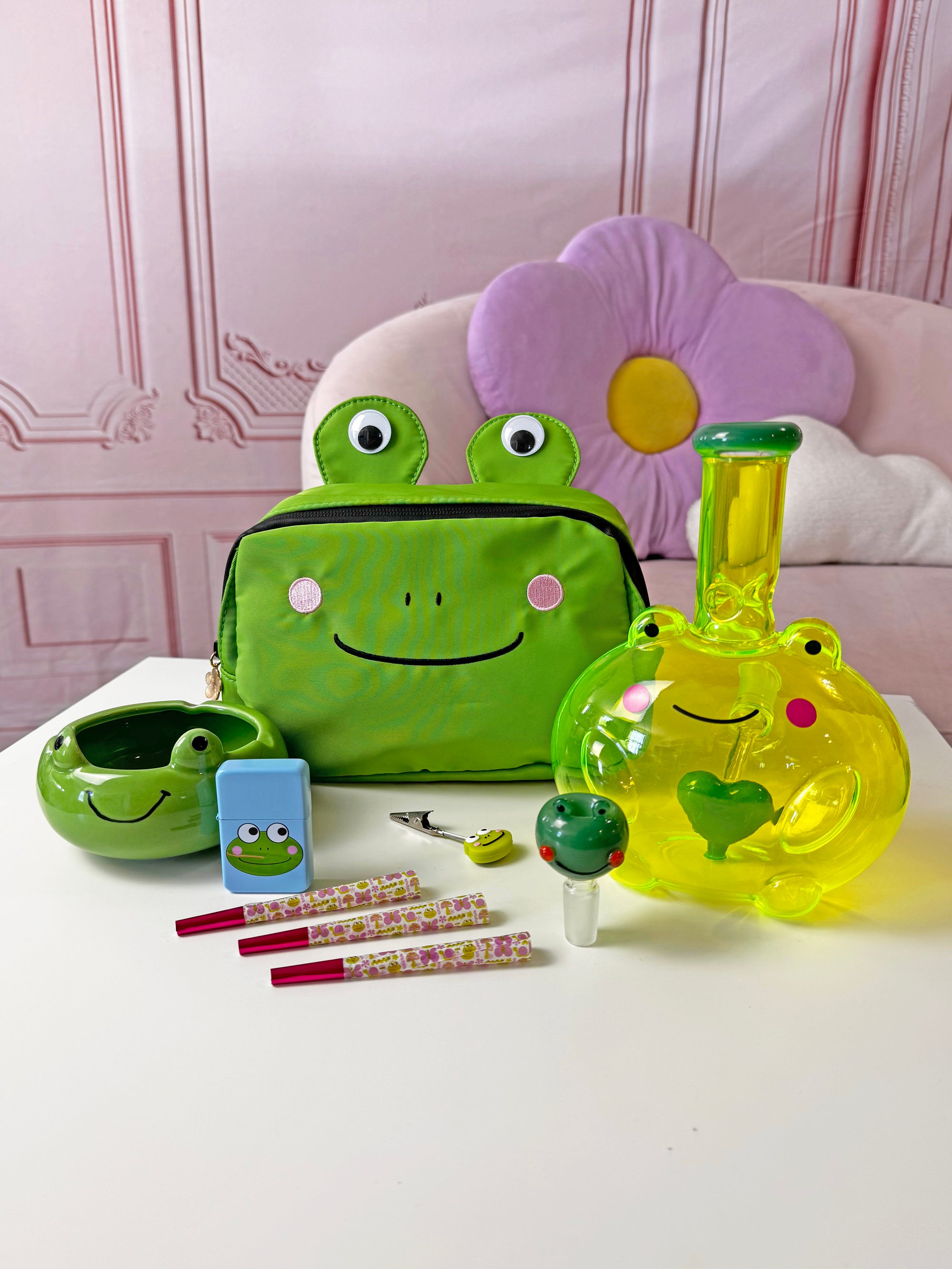 Ms. Frog, The Bong