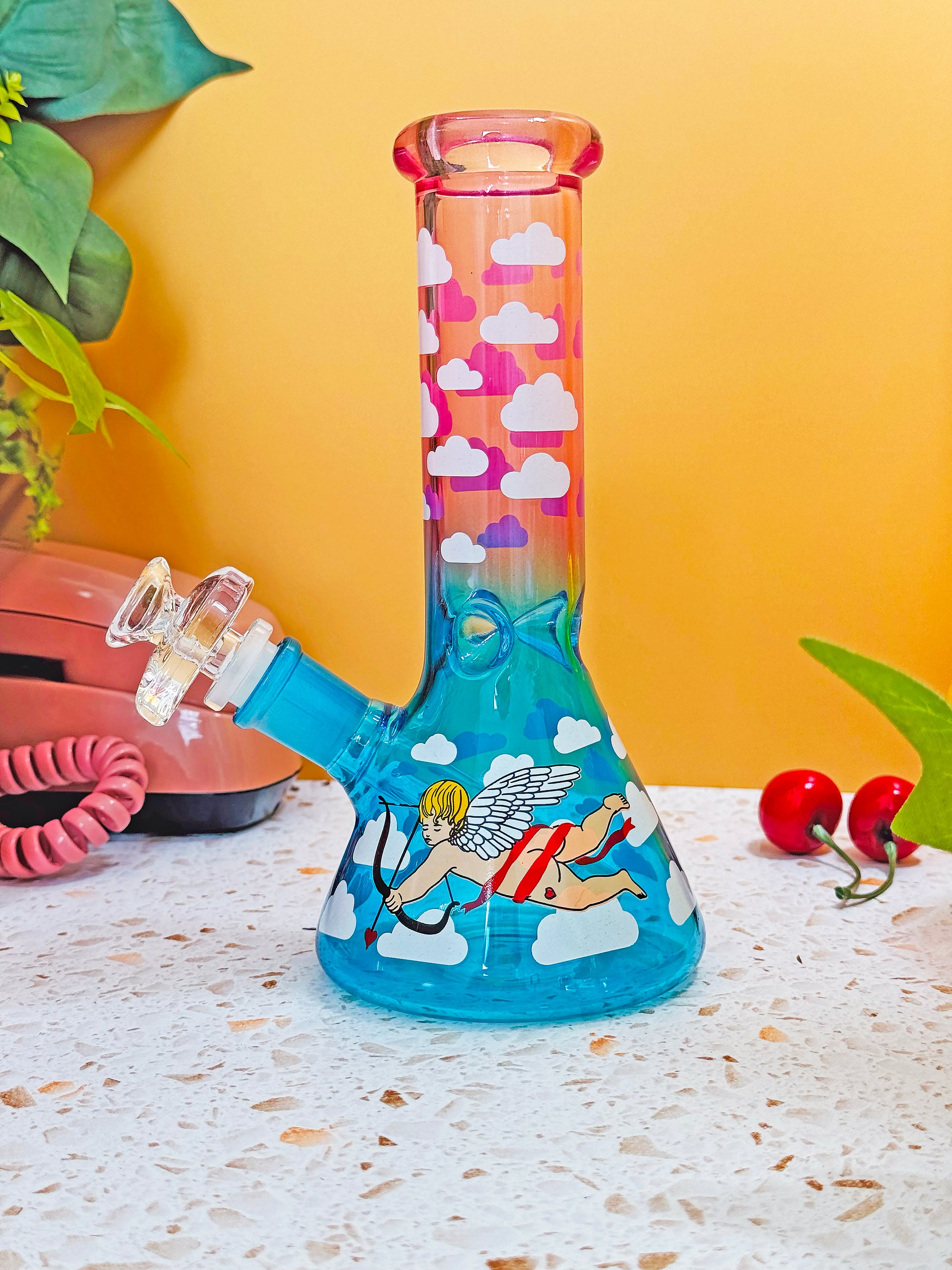 Heavenly Cherub Beaker Bong