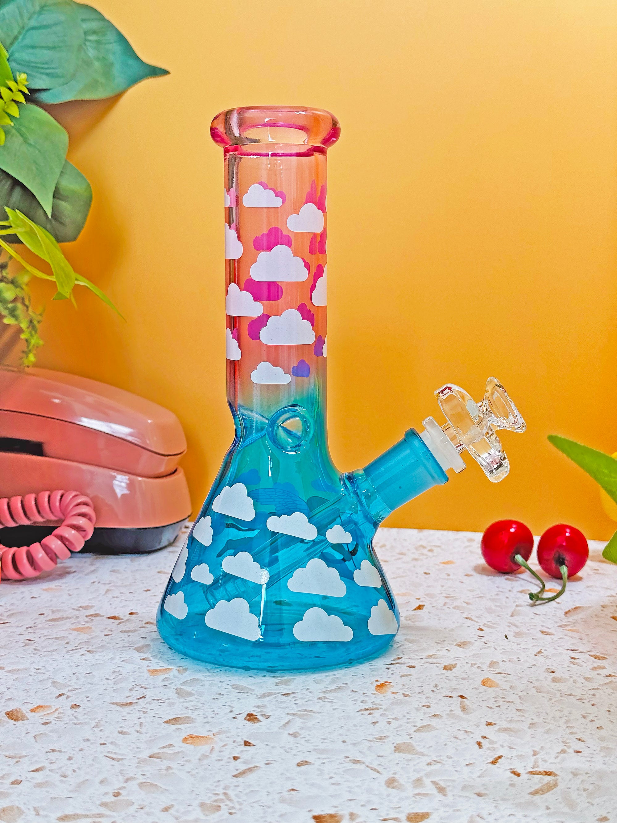 Heavenly Cherub Beaker Bong