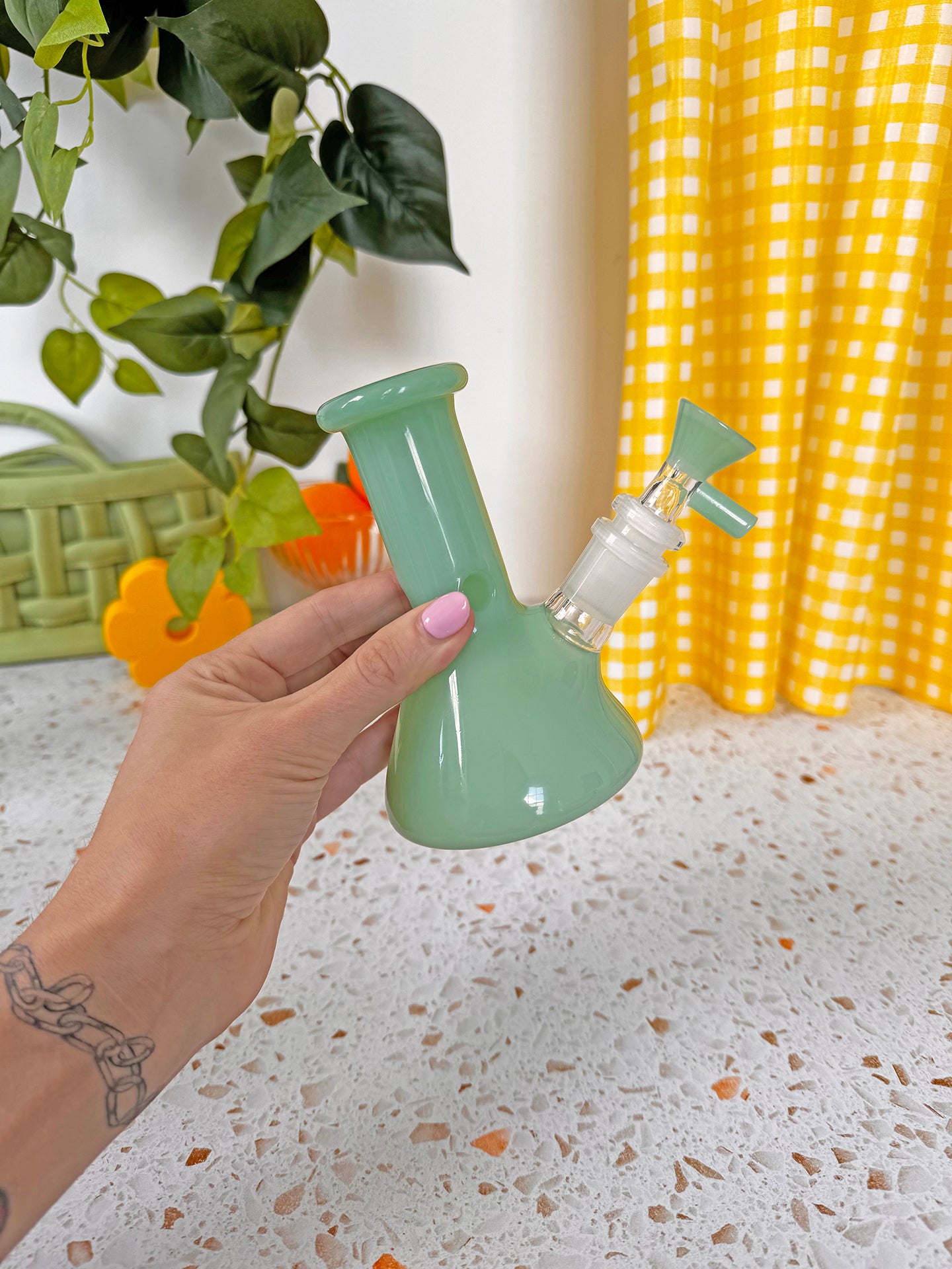 Baby Jade Mini Bong