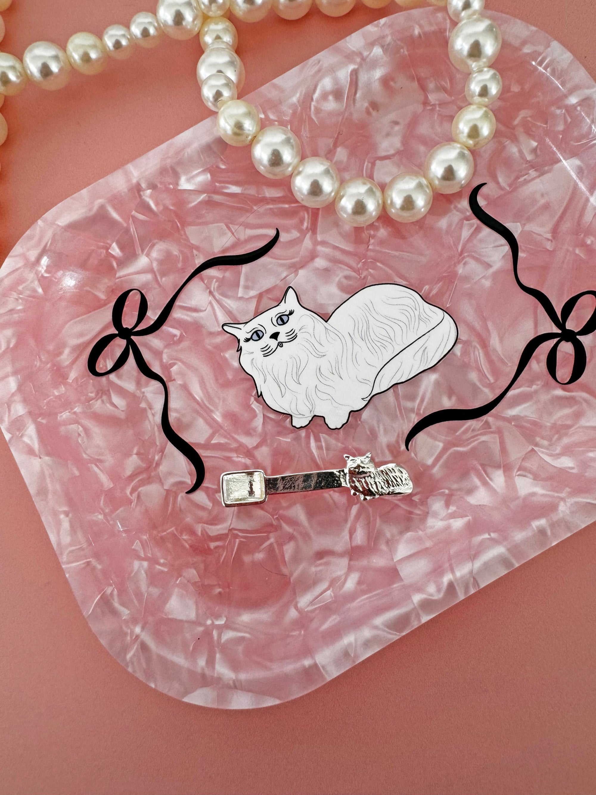 Miss Kitty Acrylic Tray