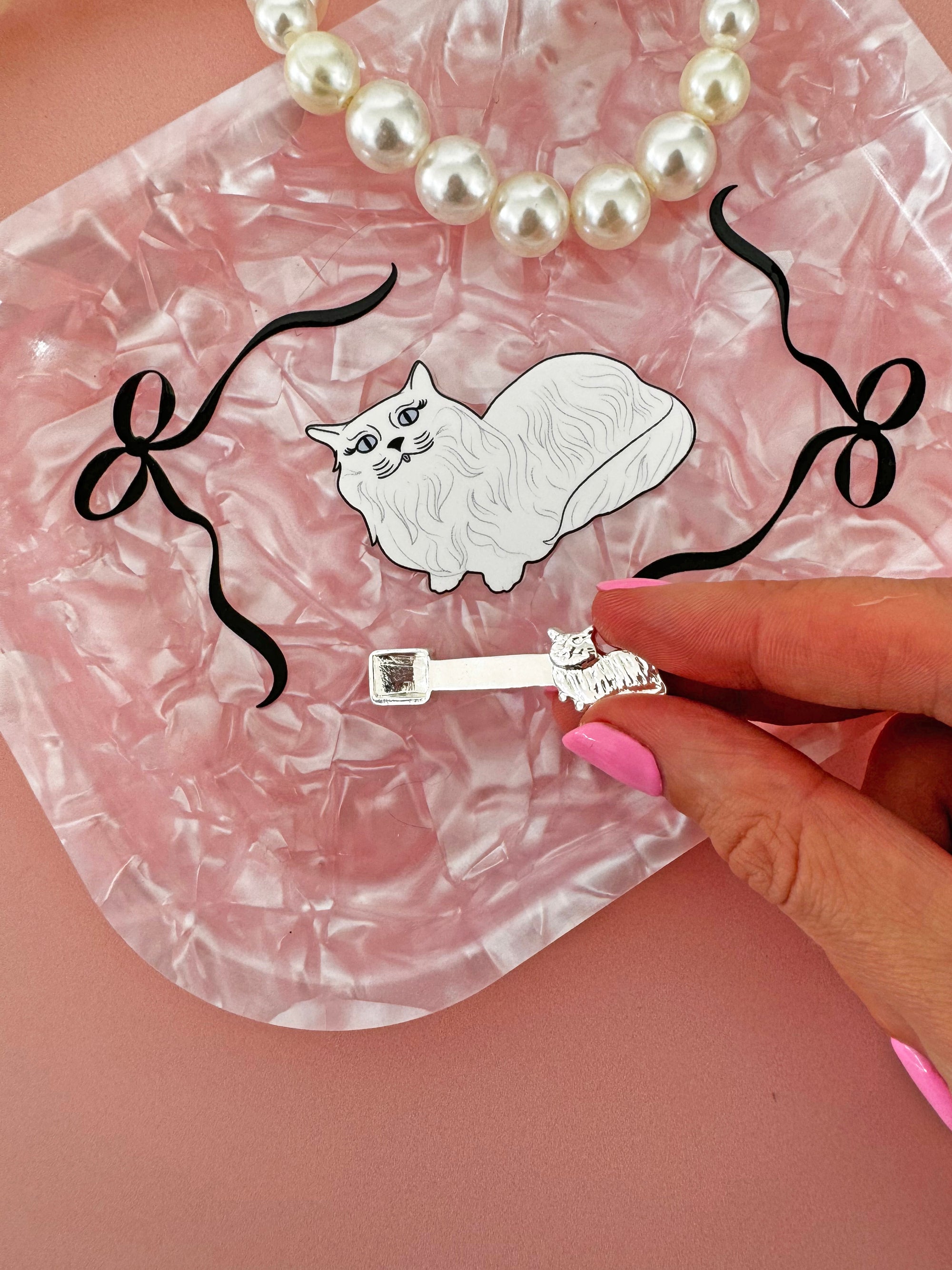 Miss Kitty Acrylic Tray