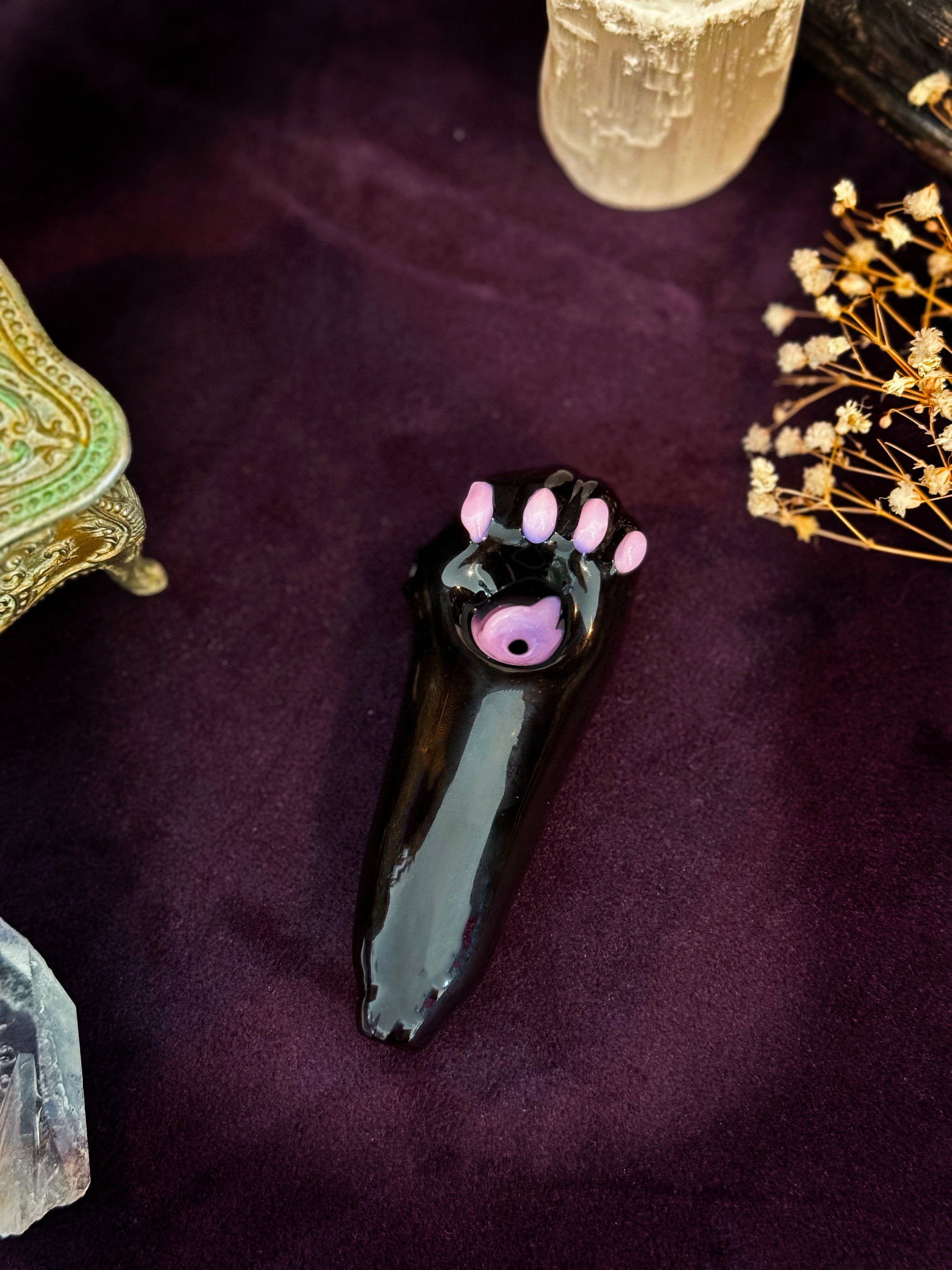 Toe Beans Pipe- Black