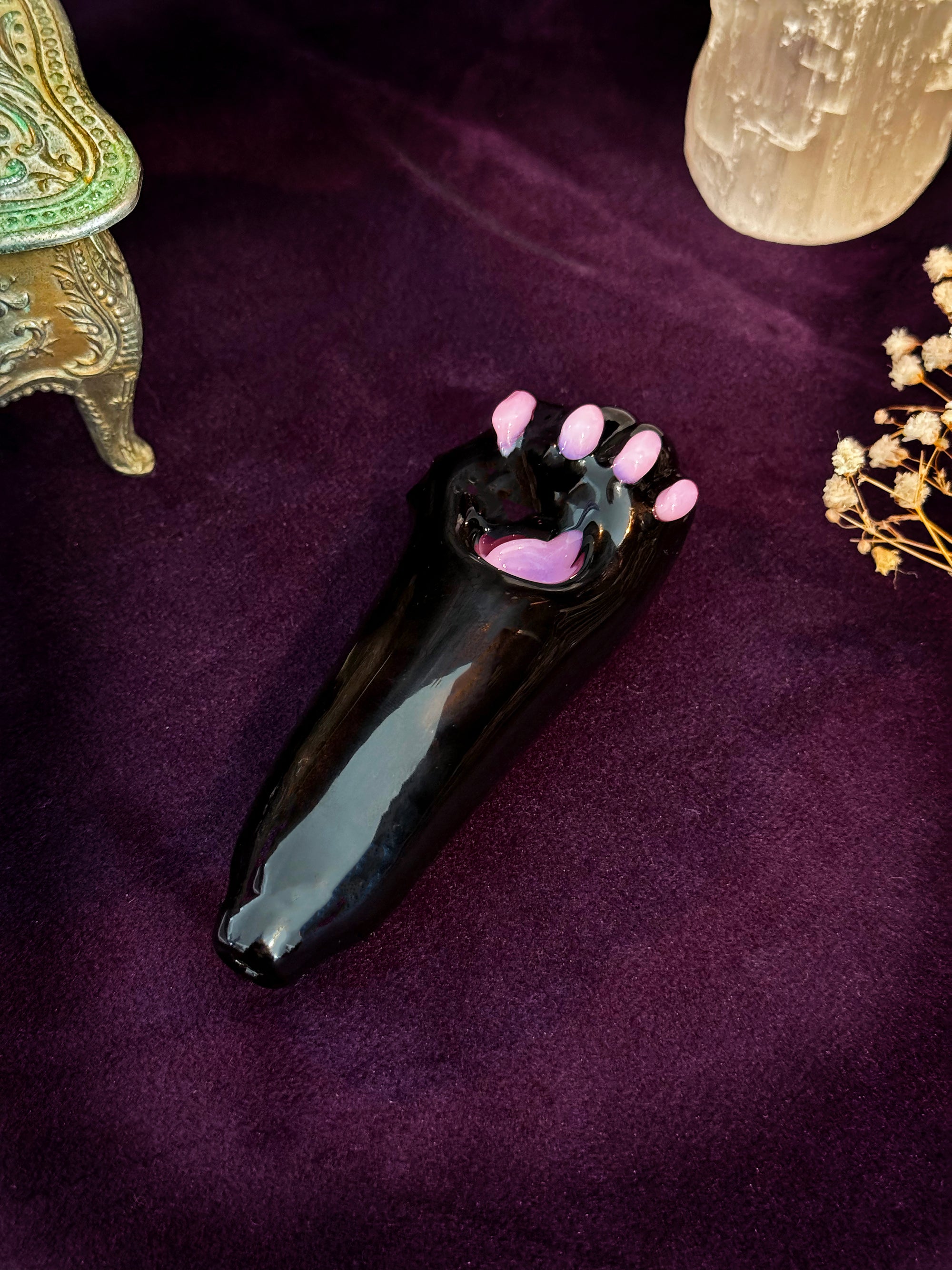 Toe Beans Pipe- Black