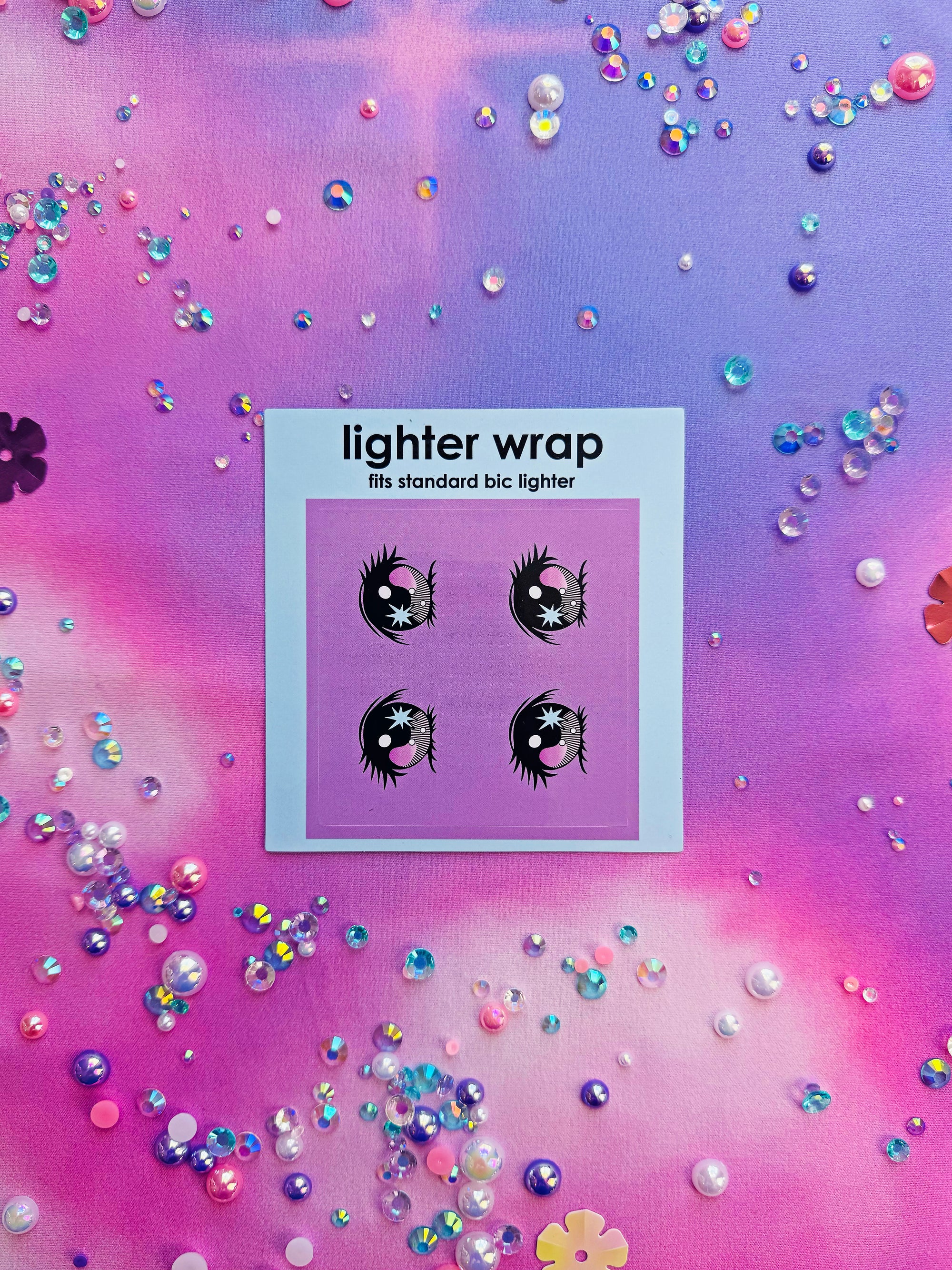 Kawaii Eyes Lighter Wrap