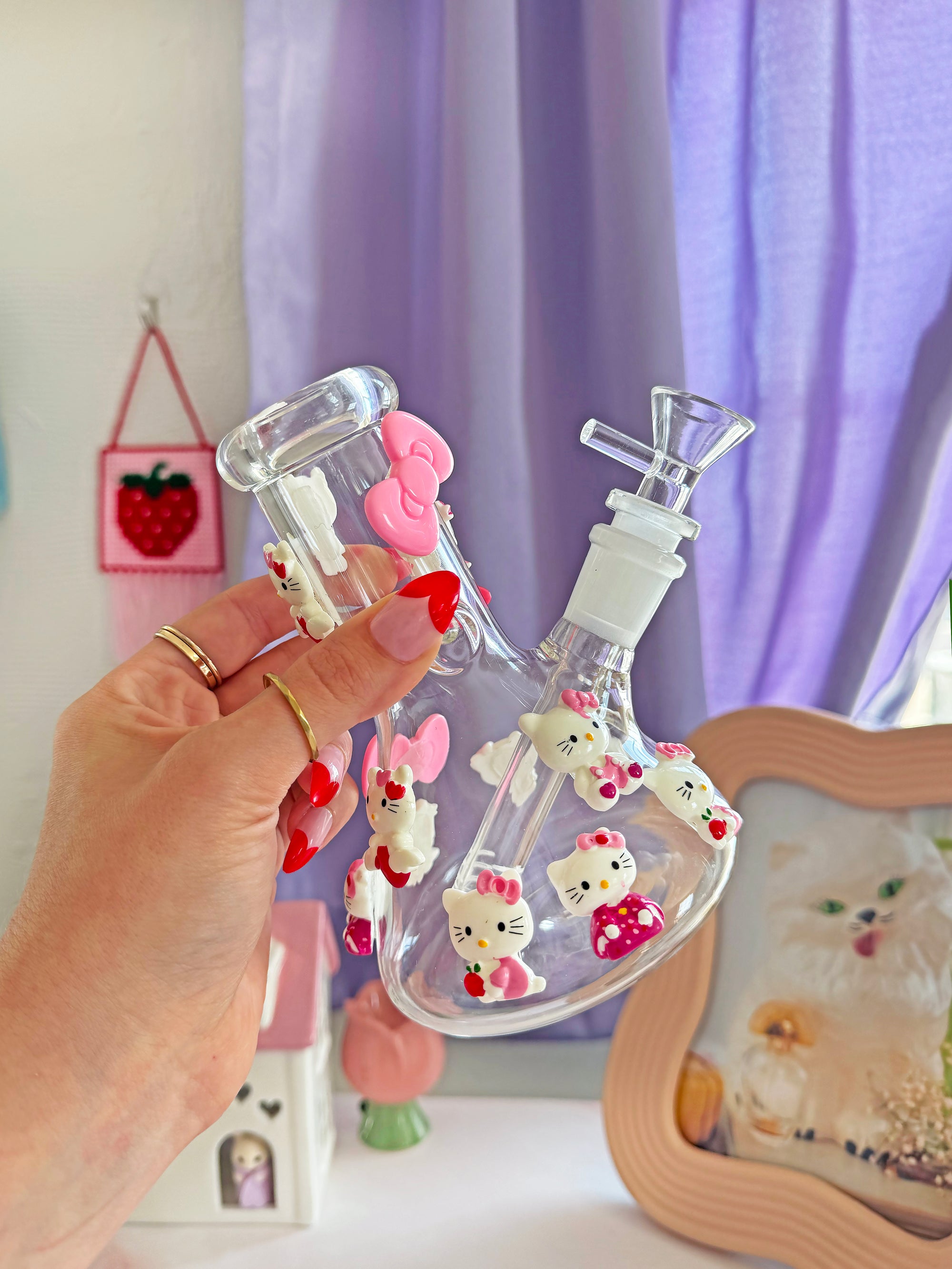 Kitty Charm Bong