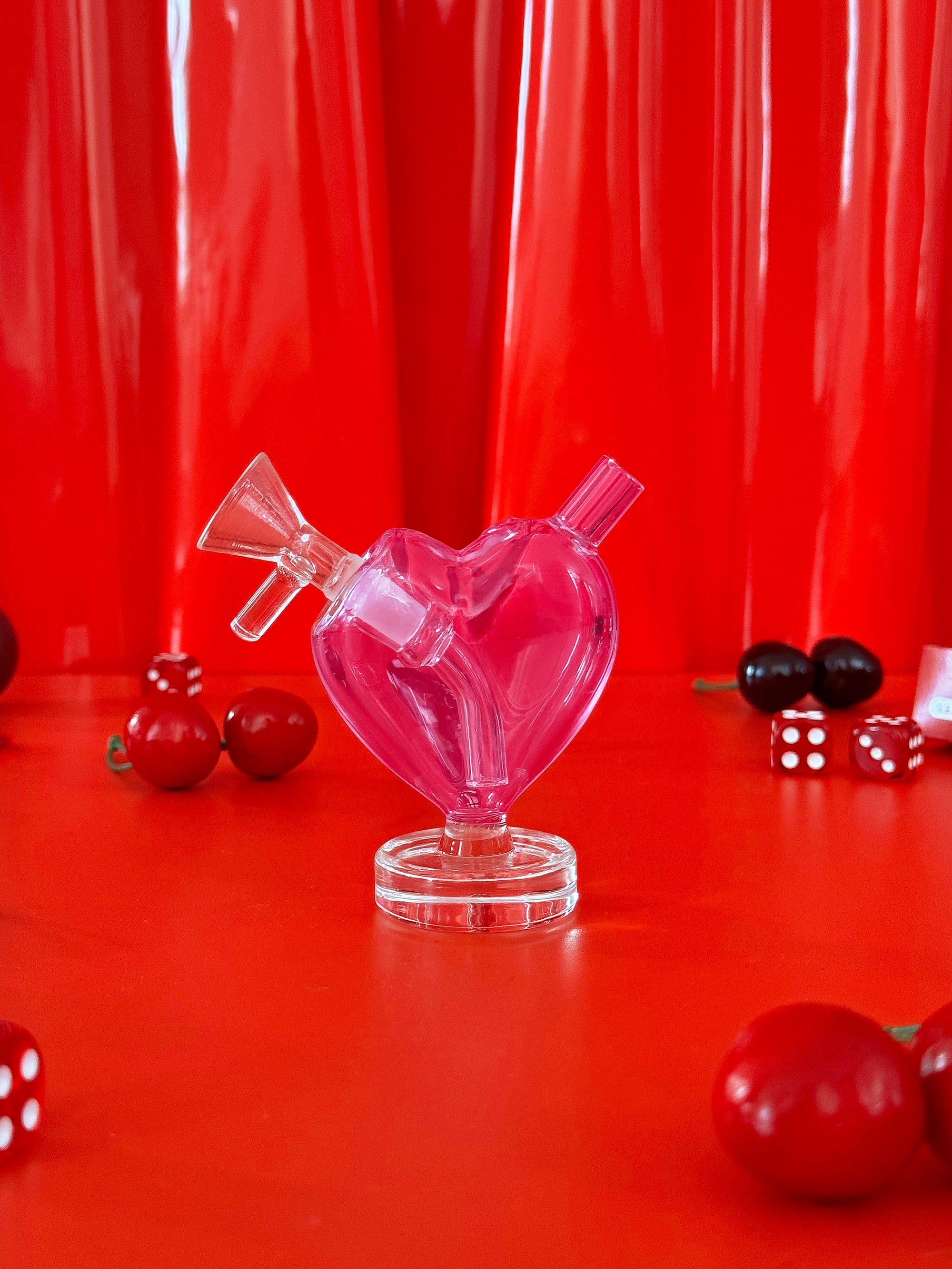 Convertible Heart Bubbler