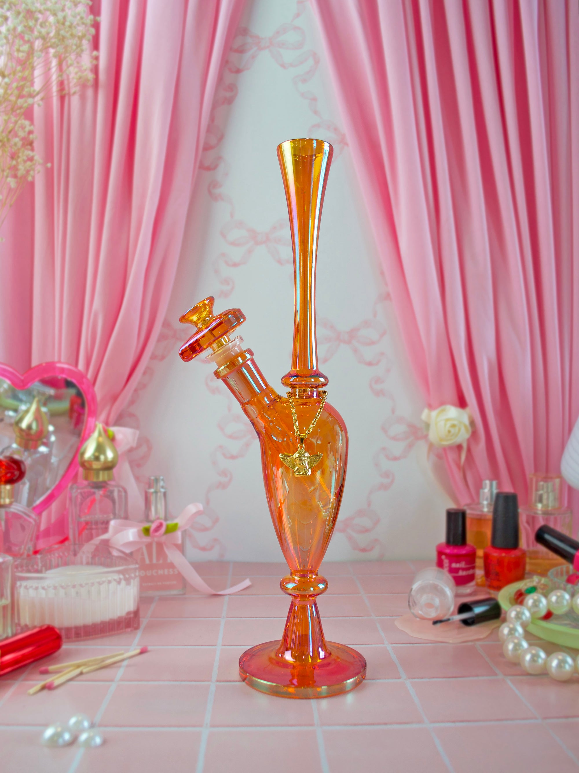 Deco Charm Bong- Amber