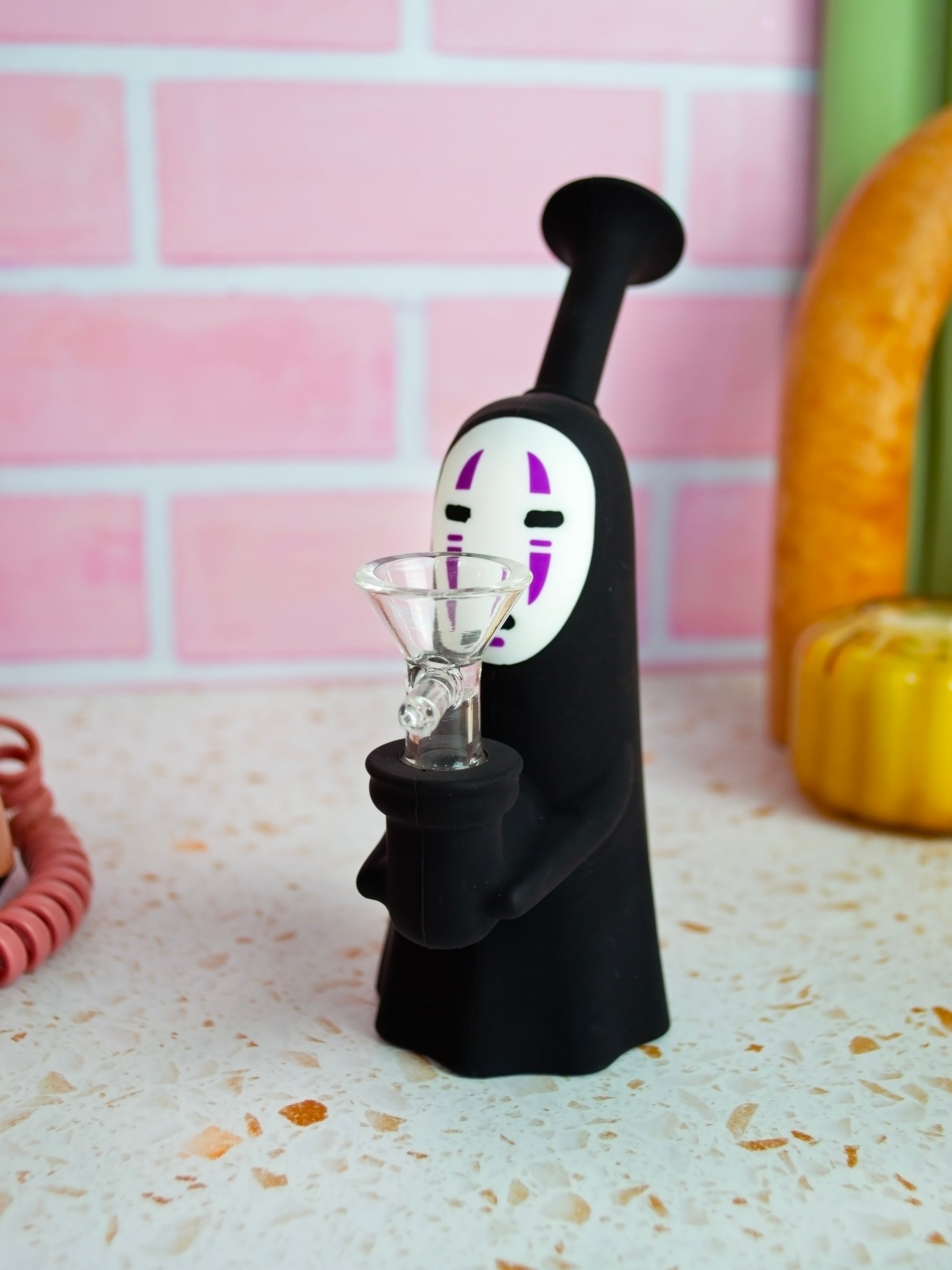 No Face Silicone Bong