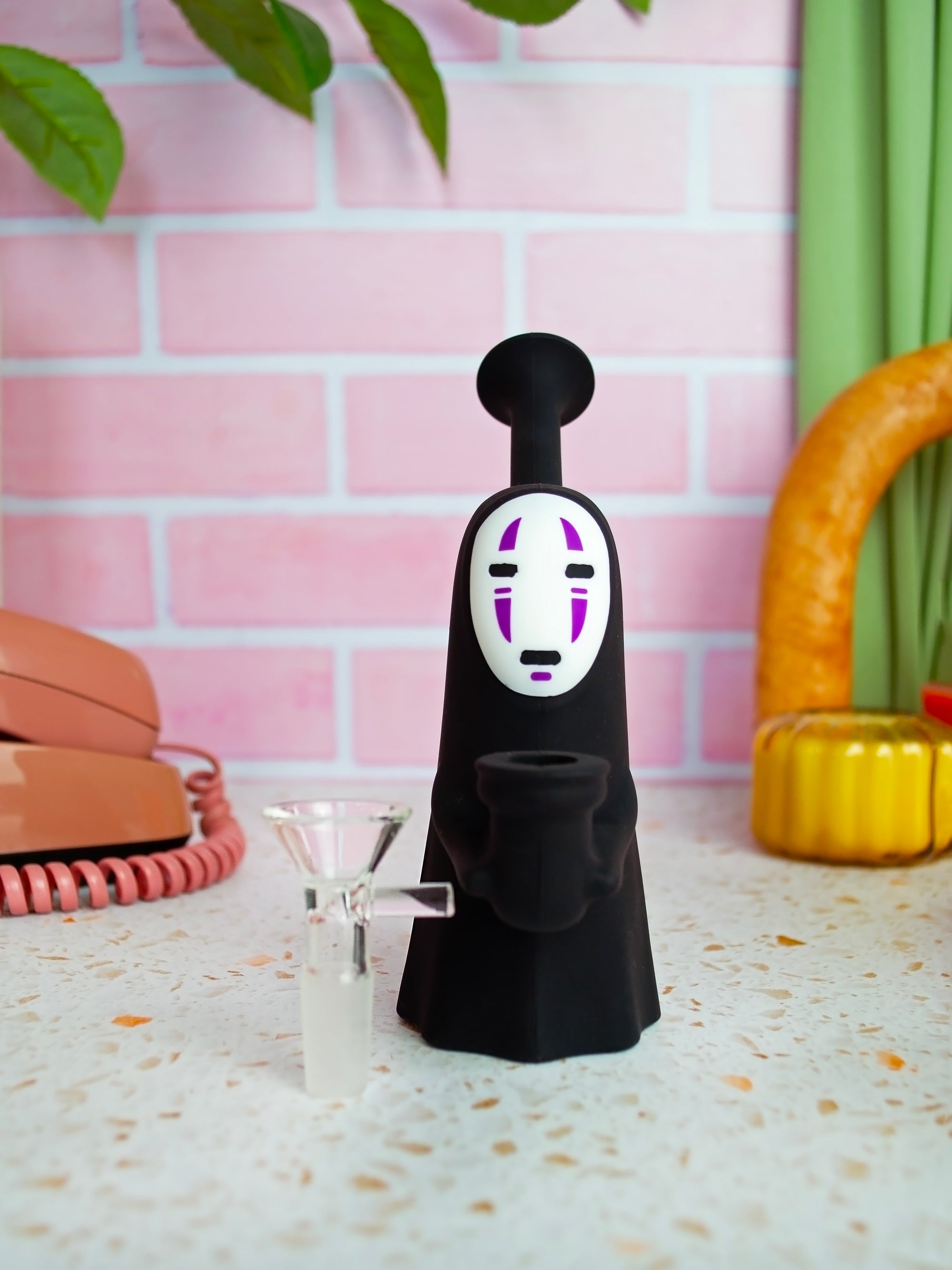 No Face Silicone Bong