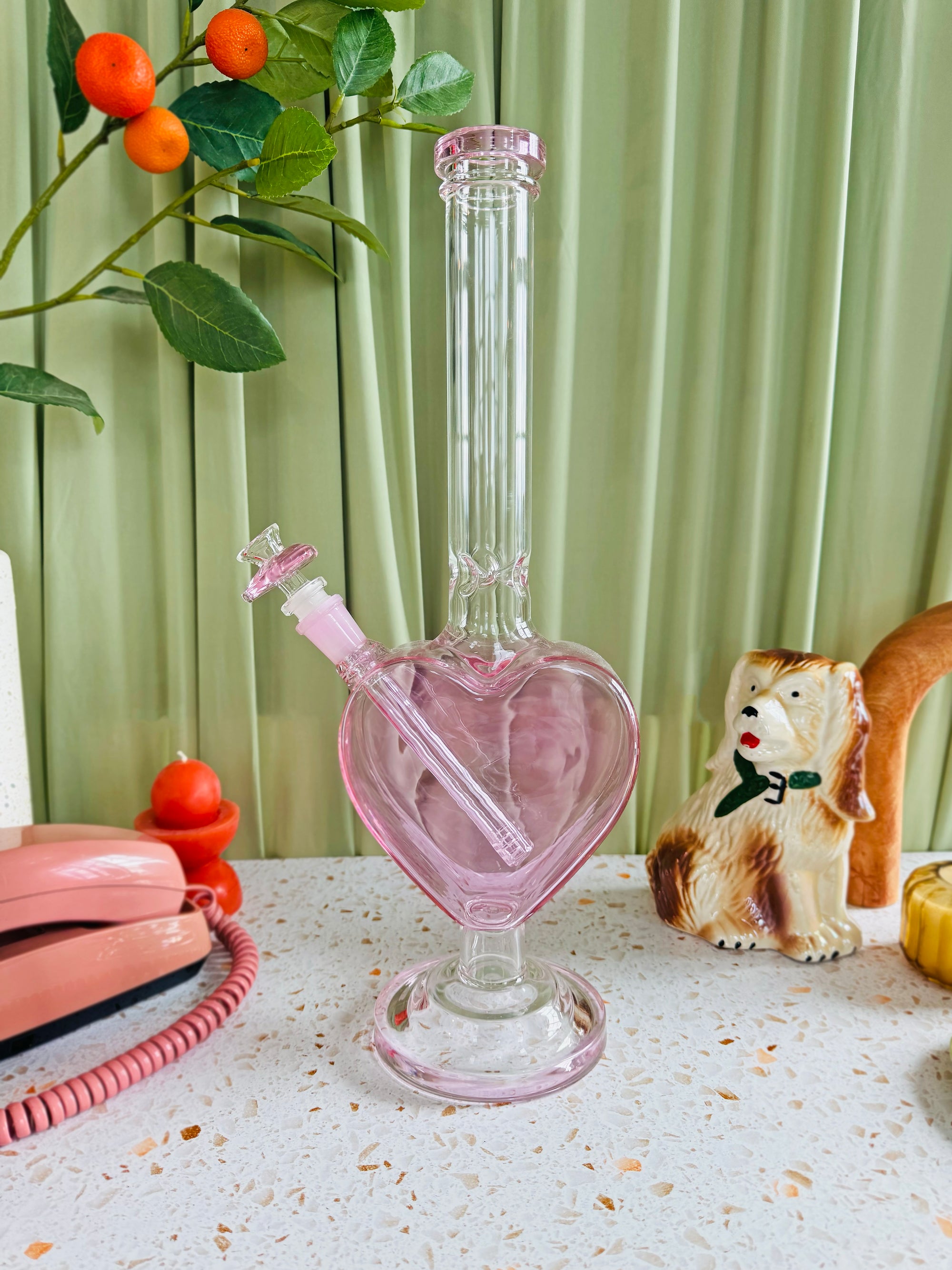 XL Heart Water Pipe